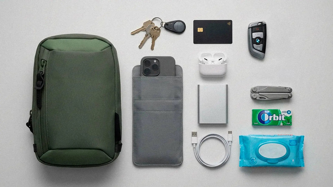 EDC stands for everyday carry, a mindful approach to what you carry that has become an urban trend