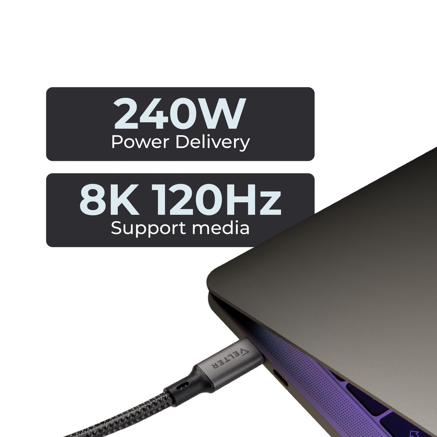USB Type-C Thunderbolt 5 Cable