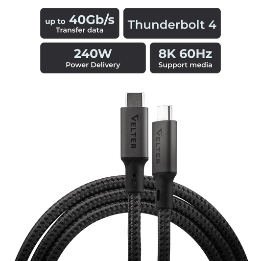 CABLE USB TYPE-C (USB 4.0) - velter