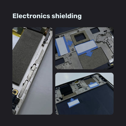 Shielding tape on electronics