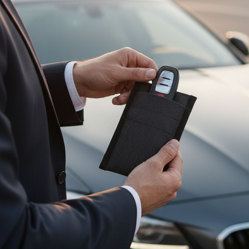 Key fob sleeve velter