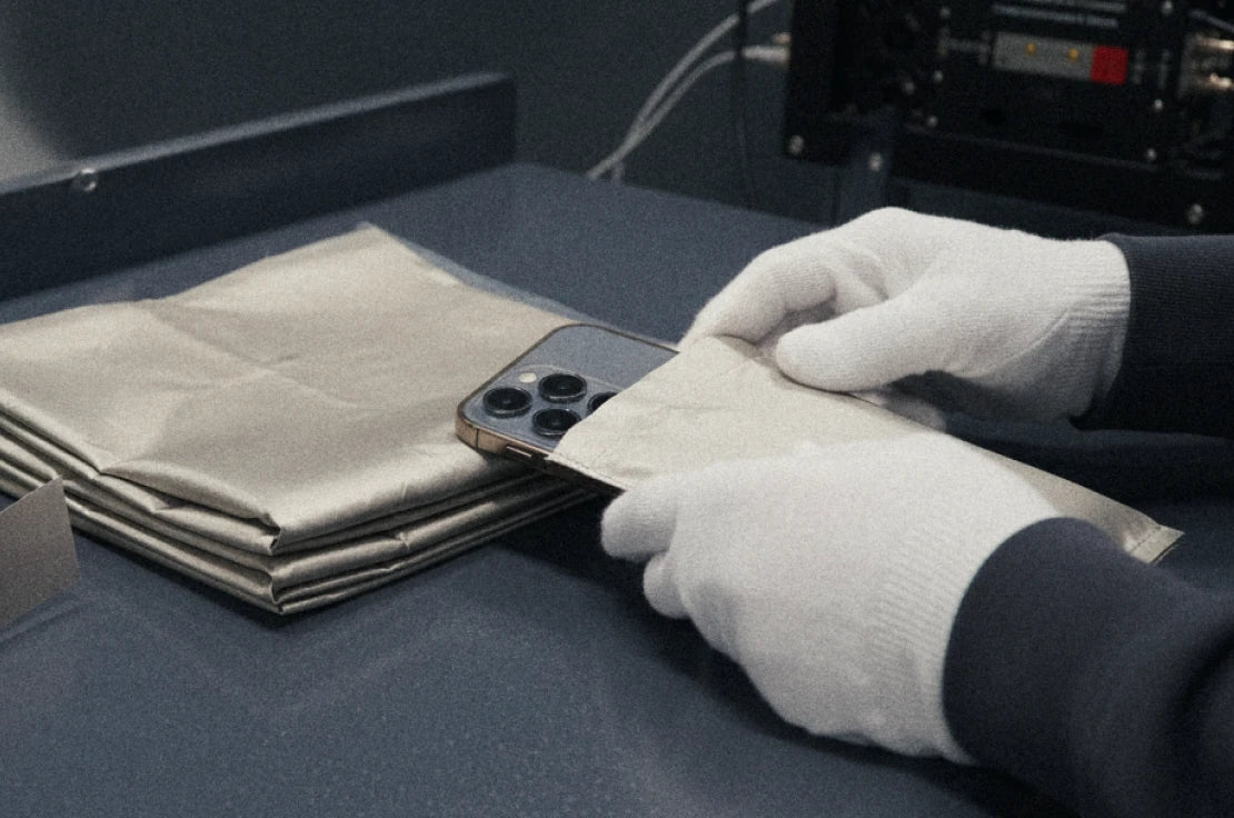 Making a shielding accessory with tape