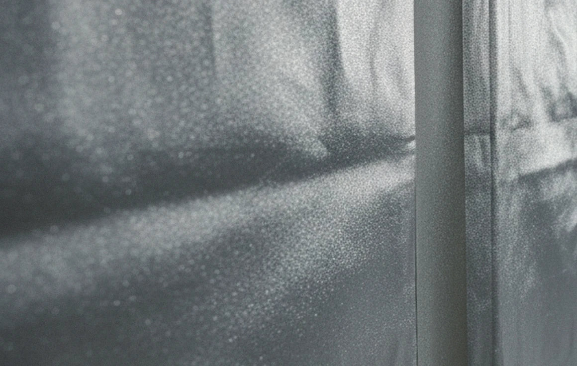 Shielded room with taped fabric seams